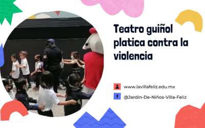 Teatro guiñol y platica contra la violencia