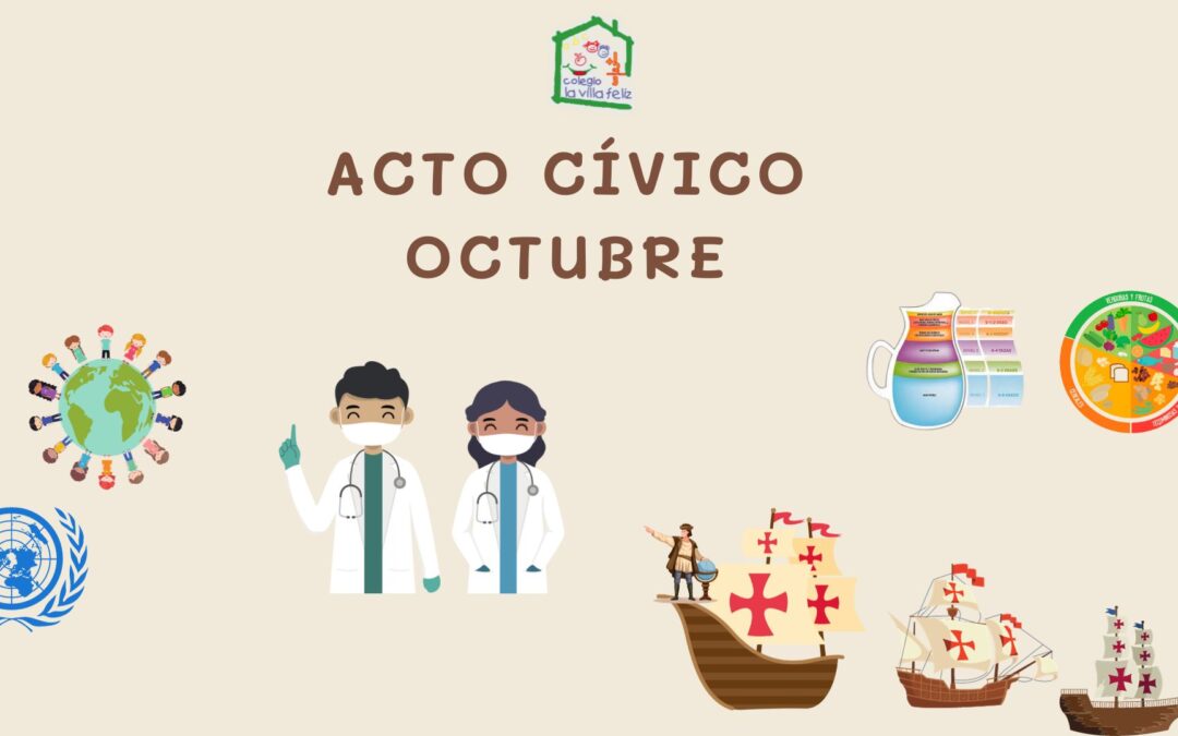 Acto cívico del mes de Octubre