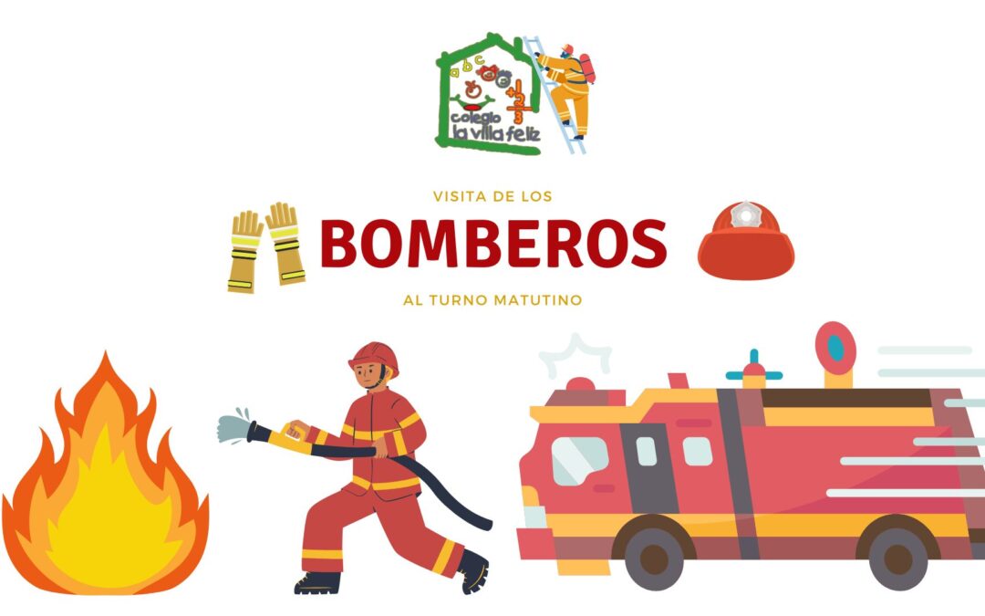 Visita de los bomberos al plantel