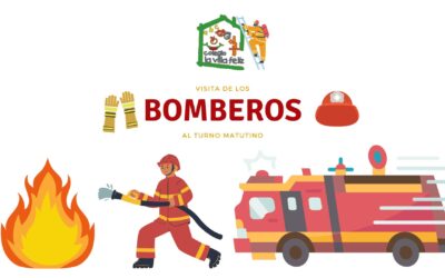 Visita de los bomberos al plantel